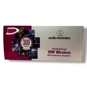 Audio-Technica ATW-R03 Receiver ATW-T27 Transmitter Power cord Mic